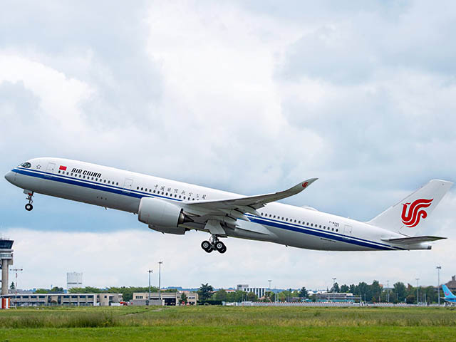 Air China Pose Son Airbus A350 A Milan Air Journal