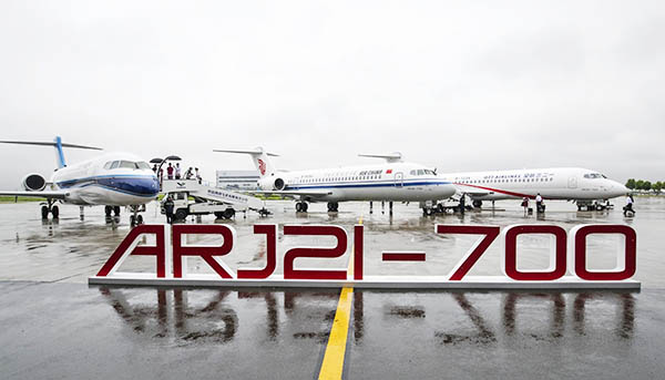 Des ARJ21 pour Air China, China Eastern et China Southern 38 Air Journal