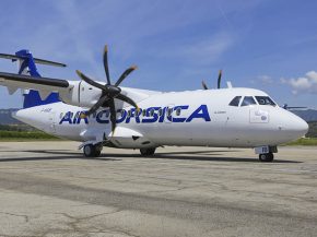 La compagnie aérienne Air Corsica a signé un contrat de 5 ans avec Airbus, assurant pour son compte une liaison aérienne entre 