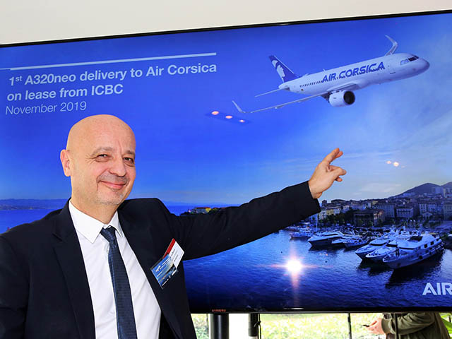 Le premier A320neo en France arrive chez Air Corsica 5 Air Journal