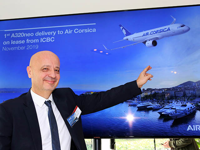 Le premier A320neo en France arrive chez Air Corsica 103 Air Journal