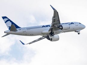 Le premier Airbus A320neo de la compagnie aérienne Air Corsica s’est posé hier à Bastia, TAP Air Portugal a mis à la retrait