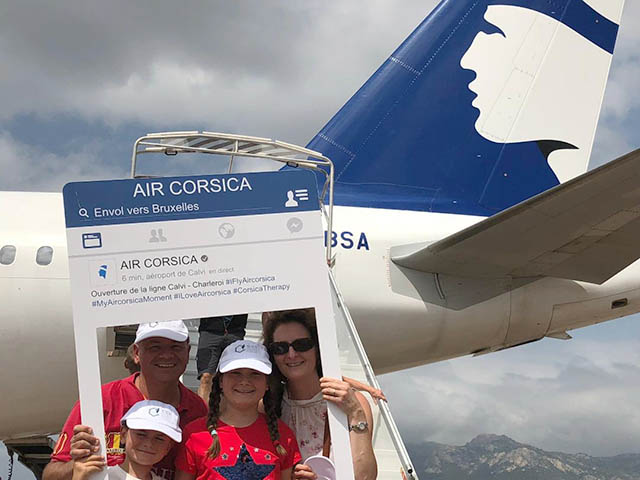Air Corsica inaugure son Calvi - Charleroi 2 Air Journal