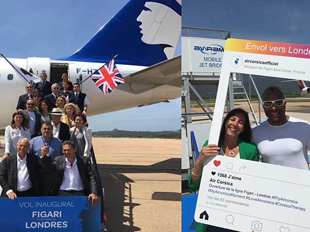 Air Corsica lance son Figari – Londres 1 Air Journal