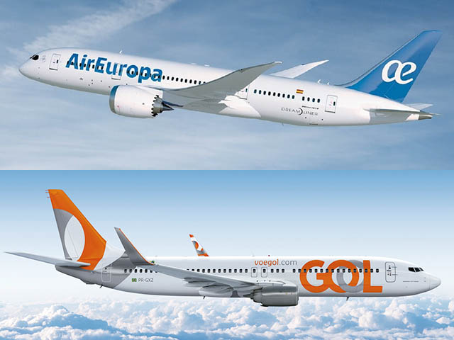 Brésil : Air Europa signe avec GOL 65 Air Journal