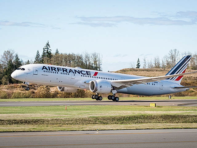 Air France : un Rennes – Bruxelles, le 787 à New York 2 Air Journal