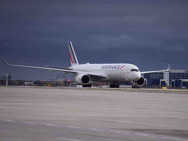 Air France entre Orly et Madrid, en A350 à Toronto 57 Air Journal