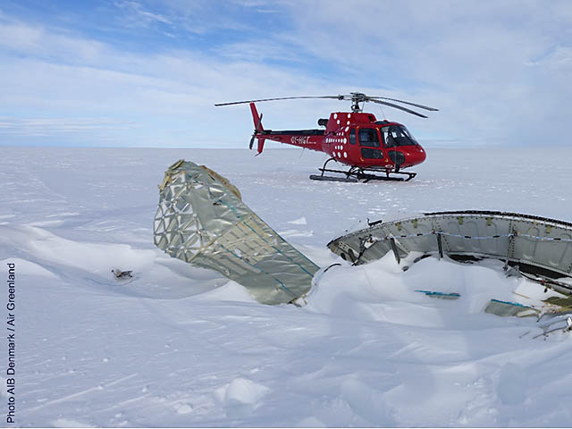 Une partie du moteur de l’A380 d’Air France retrouvée sous la glace 58 Air Journal