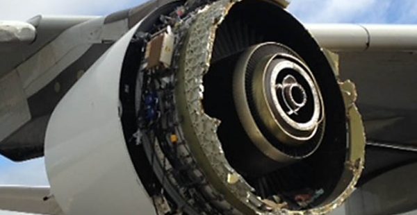 Onze passagers ont porté plainte pour mise en danger d’autrui suite à l’explosion en vol d’un moteur sur un Airbus A380 de