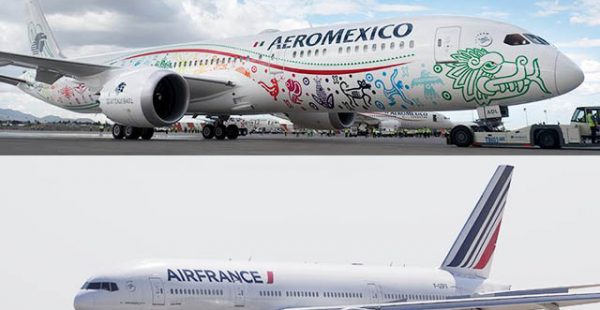 L’accord de partage de codes entre Air France-KLM et la compagnie aérienne Aeromexico a été étendu à la ligne de cette dern