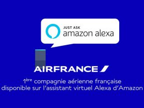 La compagnie aérienne Air France mise sur la commande vocale avec Alexa, le service vocal intelligent d Amazon, permettant aux pa