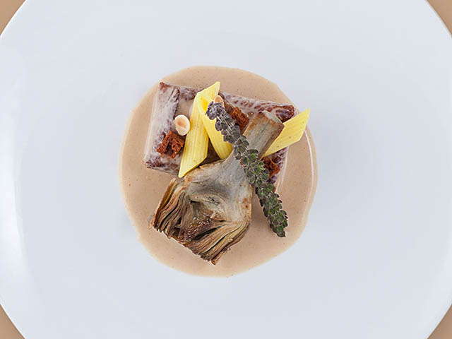 air-journal_Air France Camdeborde Confit de jarret de veau