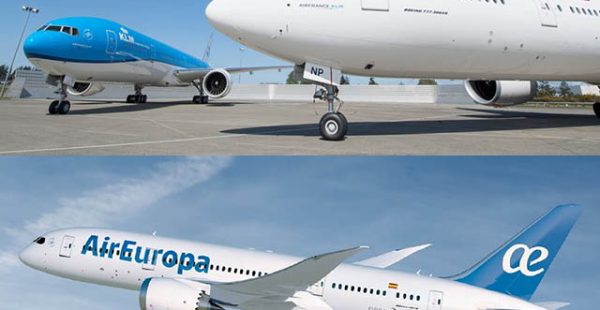 Le groupe Air France-KLM et Air Europa envisagent de conclure un nouvel accord de joint-venture portant sur leurs vols entre l’E