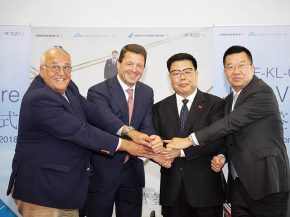 Les compagnies aériennes Air France, KLM Royal Dutch Airlines, China Southern Airlines et Xiamen Airlines forment désormais une 