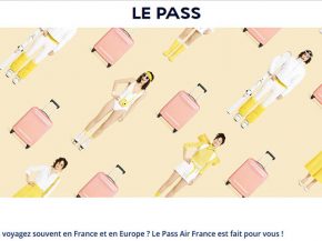 La compagnie aérienne Air France et sa filiale régionale HOP! proposent Le Pass, un carnet de vols prépayés à prix fixe et ga