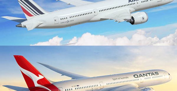 Les compagnies aériennes Air France et Qantas ont renoué un partenariat pour offrir plus d’options de voyage entre la France e