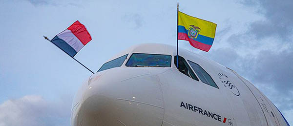 Air France se pose à Quito 1 Air Journal