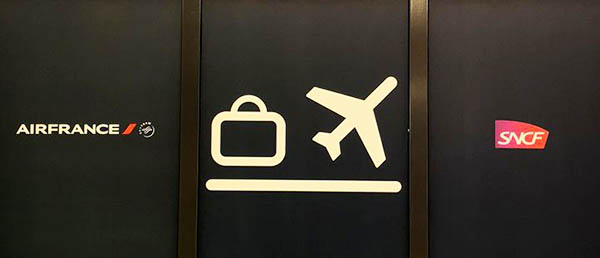 Air France enregistre les bagages à la Gare du Nord cet hiver 1 Air Journal