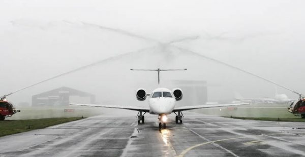 L’aéroport de Tarbes-Lourdes a de nouveau accueilli un vol de la compagnie aérienne Air France en provenance de Paris et deux 