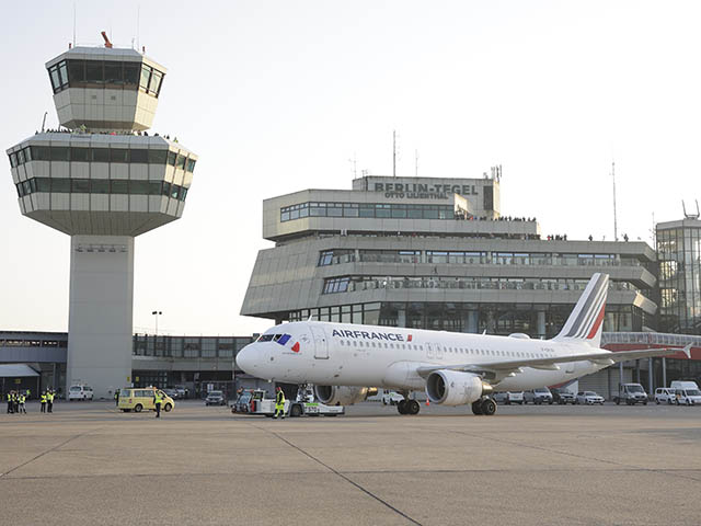 Berlin-Tegel : clap de fin avec Air France (photos, vidéos) 2 Air Journal