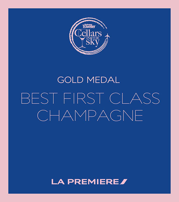 Le meilleur Champagne en Première pour Air France 164 Air Journal