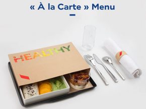 Les clients de la compagnie aérienne Air France pourront dès ce mercredi commander un nouveau   Menu À la Carte » b