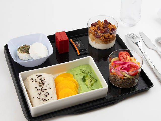 Air France : nouveau menu Healthy à la carte 1 Air Journal