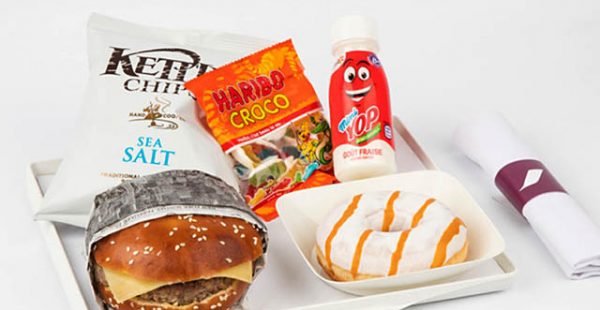 La compagnie aérienne Air France ajoutera au printemps un nouveau menu à son offre de repas à la carte sur le long-courrier,  