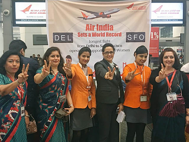air-journal_Air India femmes pilotes record2