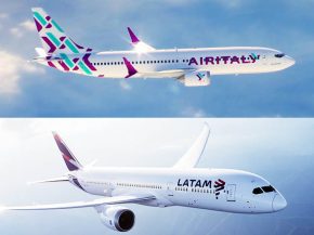 La compagnie aérienne Air Italy a signé un accord de partage de codes avec LATAM Airlines, permettant de relier Sao Paulo à six