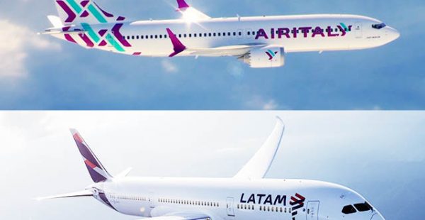 La compagnie aérienne Air Italy a signé un accord de partage de codes avec LATAM Airlines, permettant de relier Sao Paulo à six