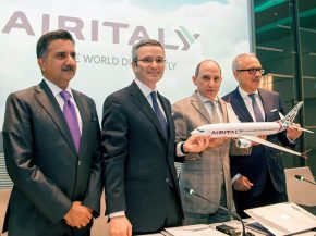 La compagnie aérienne Meridiana s’appelle désormais Air Italy et dispose d’une nouvelle livrée, avec pour projet le dévelo
