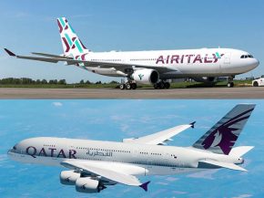 La compagnie aérienne Air Italy a renforcé son accord de partage de codes avec son actionnaire Qatar Airways, ainsi que celui la