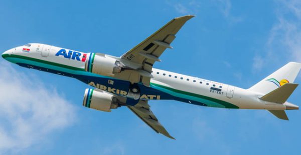 La compagnie aérienne Air Kiribati a pris possession de son premier Embraer 190-E2, Chongqing Airlines son premier Airbus A321neo