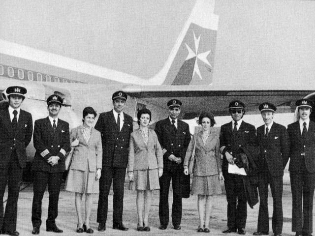 air-journal_Air Malta first flight crew