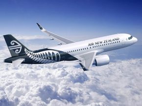 La compagnie aérienne Air New Zealand déploiera à partir du mois prochain ses premiers Airbus A320neo, initialement entre Auckl