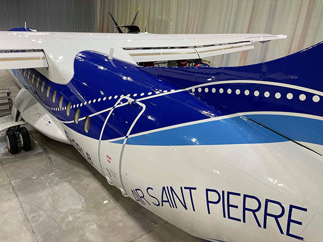 Une nouvelle livrée pour Air Saint-Pierre (photos) 3 Air Journal