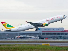 La compagnie aérienne Air Sénégal a pris possession samedi du premier des deux Airbus A330-900 commandés, devenant compagnie d