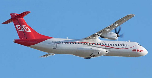 
La compagnie aérienne Air Tahiti et ATR ont annoncé vendredi la commande ferme d’un huitième 72-600, et confirmé un contrat