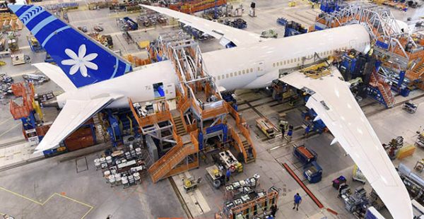 La compagnie aérienne Air Tahiti Nui a diffusé des images de son premier Boeing 787-9 Dreamliner, dont la livraison est attendue