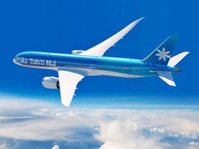 La compagnie aérienne Air Tahiti Nui posera son Boeing 787-9 Dreamliner pour la première fois à Paris fin mars 2019, en prolong