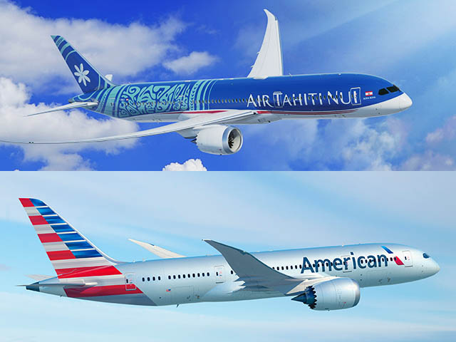 Air Tahiti Nui et American Airlines partagent plus 90 Air Journal