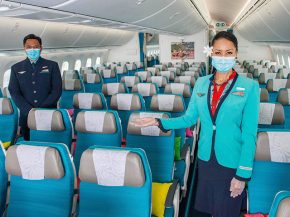 
La compagnie aérienne Air Tahiti Nui reçoit pour la deuxième année consécutive le classement Cinq Etoiles de l’APEX (Airli