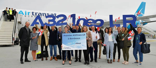 Bordeaux accueille l’A321LR d’Air Transat 1 Air Journal