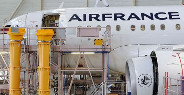 
Les salariés d’Air France Industries Toulouse ont débrayé la semaine dernière et maintiennent leur grève contre le projet 