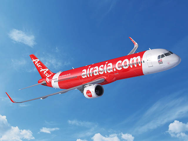 Commandes : AirAsia convertit l'A321neo en LR 1 Air Journal
