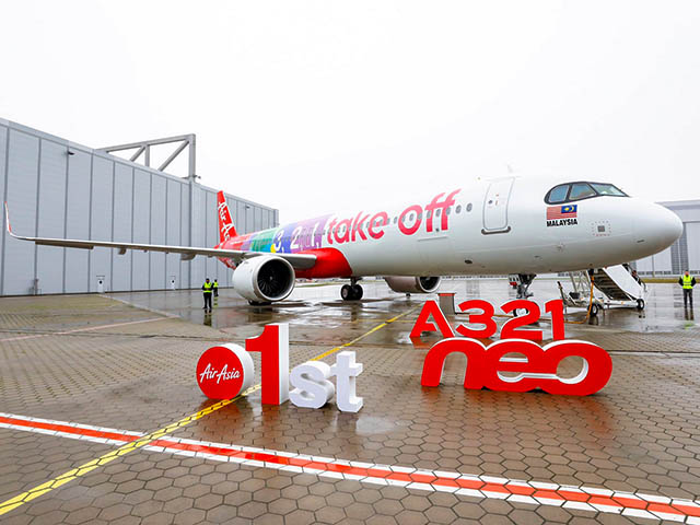 AirAsia et Airbus s'accordent pour reporter les livraisons d'A321neo 1 Air Journal
