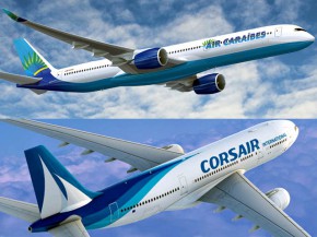 La compagnie aérienne Air Caraïbes propose désormais à la vente les vols opérés en partage de codes par Corsair Internationa