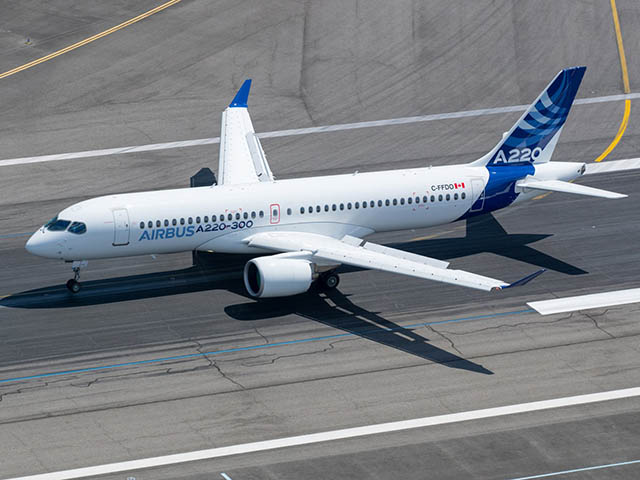 JetBlue commande 60 CSeries, pardon Airbus A220 (photos, vidéo) 1 Air Journal