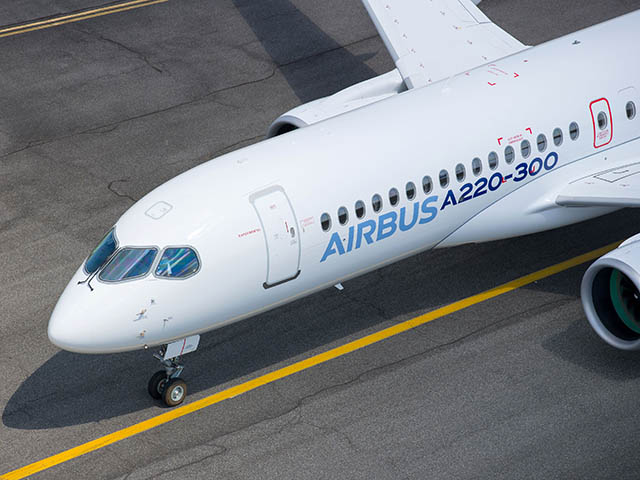 L’Airbus A220-300 devrait être certifié en Russie d'ici fin 2019 1 Air Journal